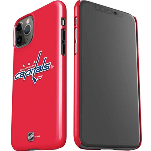 NHL Washington Capitals Solid Background iPhone 11 Pro Lite Case