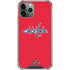 NHL Washington Capitals Solid Background iPhone 11 Pro Max Clear Case