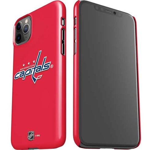 NHL Washington Capitals Solid Background iPhone 11 Pro Max Lite Case