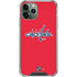 NHL Washington Capitals Solid Background iPhone 12 Pro Clear Case