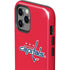 NHL Washington Capitals Solid Background iPhone 12 Pro Impact Case