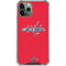 NHL Washington Capitals Solid Background iPhone 12 Pro Max Clear Case