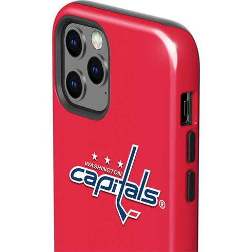 NHL Washington Capitals Solid Background iPhone 12 Pro Max Impact Case