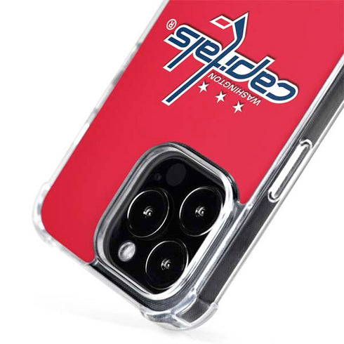 NHL Washington Capitals Solid Background iPhone 13 Pro MagSafe Case
