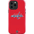 NHL Washington Capitals Solid Background iPhone 13 Pro Max Impact Case