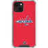 NHL Washington Capitals Solid Background iPhone 14 Clear Case