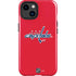 NHL Washington Capitals Solid Background iPhone 15 Plus Impact Case