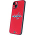 NHL Washington Capitals Solid Background iPhone 15 Plus Skin
