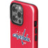 NHL Washington Capitals Solid Background iPhone 15 Pro Impact Case