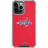 NHL Washington Capitals Solid Background iPhone 14 Pro Max Clear Case