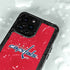 NHL Washington Capitals Solid Background iPhone 14 Pro Max Waterproof Case