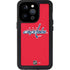NHL Washington Capitals Solid Background iPhone 14 Pro Waterproof Case