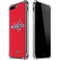 NHL Washington Capitals Solid Background iPhone 7/8 Plus Clear Case