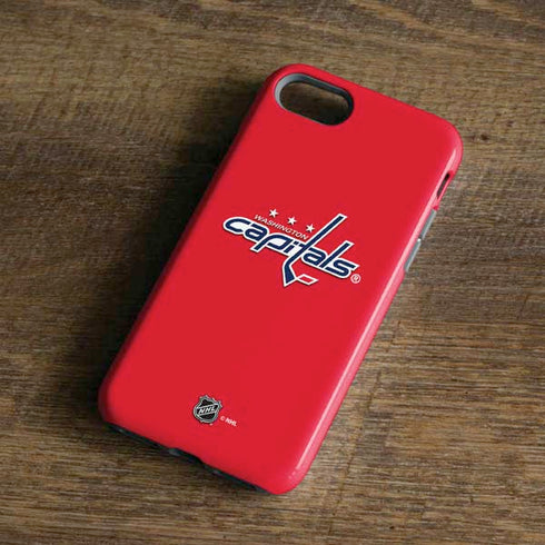 NHL Washington Capitals Solid Background iPhone 7 Pro Case
