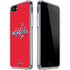 NHL Washington Capitals Solid Background iPhone SE (2nd & 3rd Gen) Clear Case