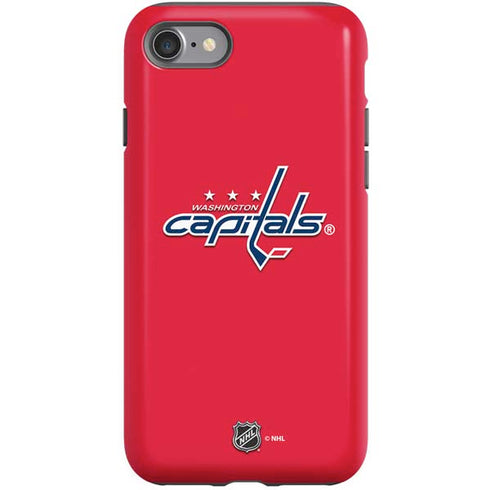 NHL Washington Capitals Solid Background iPhone SE (2nd & 3rd Gen) Pro Case
