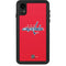 NHL Washington Capitals Solid Background iPhone XR Waterproof Case