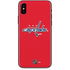 NHL Washington Capitals Solid Background iPhone XS Skin