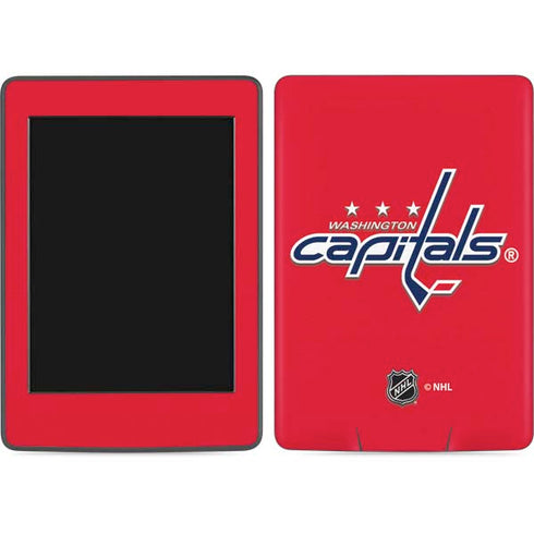 NHL Washington Capitals Solid Background Amazon Kindle Skin