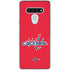 NHL Washington Capitals Solid Background LG Stylo 6 Clear Case