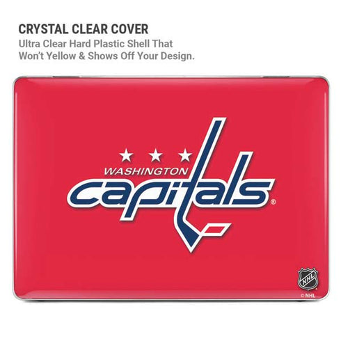 NHL Washington Capitals Solid Background MacBook Pro 16in (2021-25) Case plus Skin