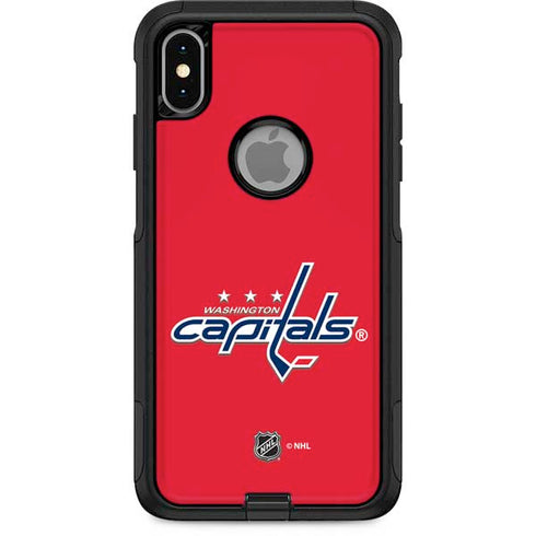 NHL Washington Capitals Solid Background Otterbox Commuter iPhone Skin