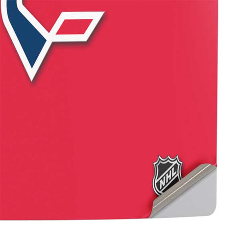 NHL Washington Capitals Solid Background PS5 Console Skin