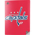NHL Washington Capitals Solid Background PS5 Digital Edition Console Skin