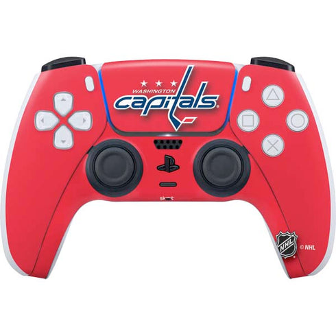 NHL Washington Capitals Solid Background PS5 Controller Skin