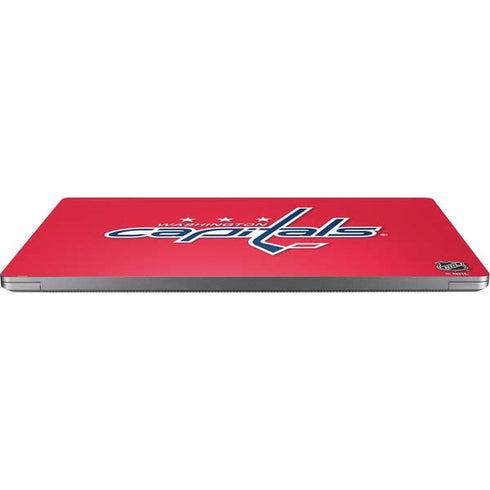 NHL Washington Capitals Solid Background Universal Laptop 16.6in (13.4 x 9.7in) Skin