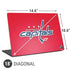 NHL Washington Capitals Solid Background Universal Laptop 18in (14.6 x 10.6in) Skin