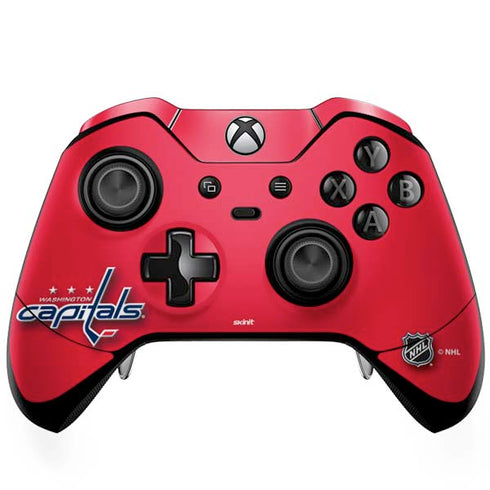 NHL Washington Capitals Solid Background Xbox One Elite Controller Skin