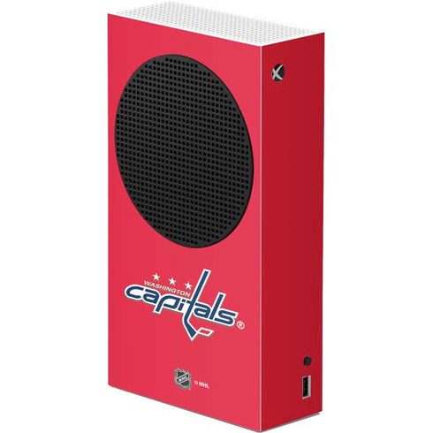 NHL Washington Capitals Solid Background Xbox Series S Console Skin