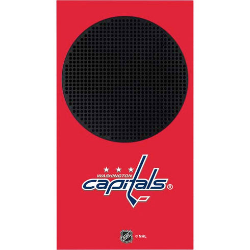 NHL Washington Capitals Solid Background Xbox Series S Console Skin