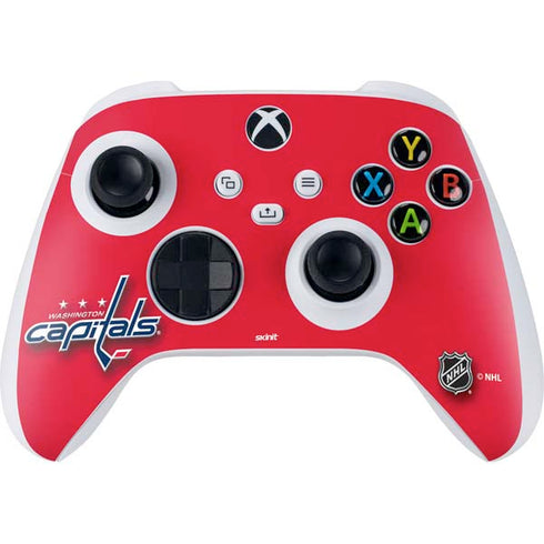 NHL Washington Capitals Solid Background Xbox Series S Controller Skin