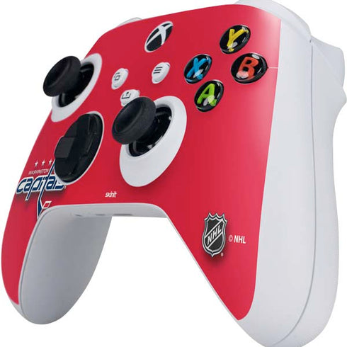 NHL Washington Capitals Solid Background Xbox Series S Controller Skin