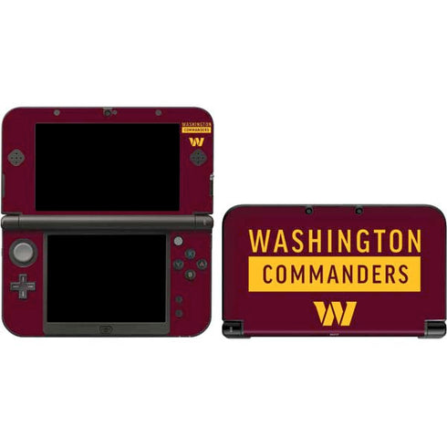 NFL Washington Commanders 3DS XL 2015 Skin