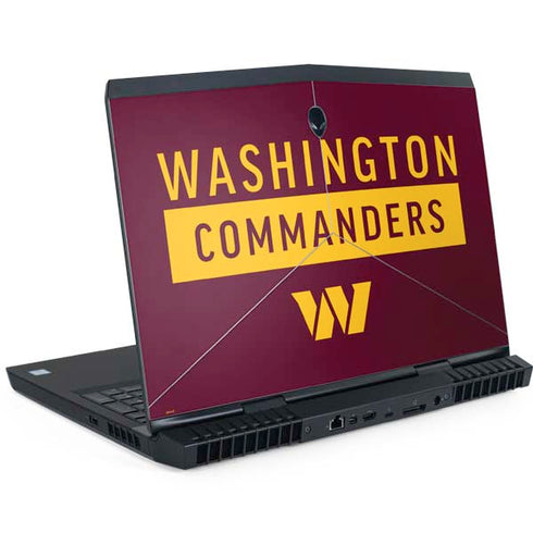 NFL Washington Commanders Dell Alienware Skin