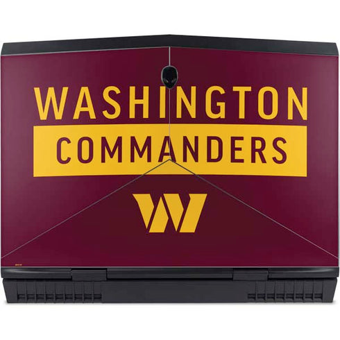 NFL Washington Commanders Dell Alienware Skin