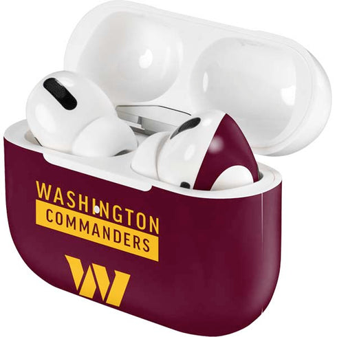 NFL Washington Commanders Apple AirPods Pro Skin