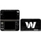 NFL Washington Commanders Black and White 3DS XL 2015 Skin