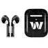 NFL Washington Commanders Black and White Apple AirPods 2 Skin