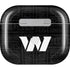 NFL Washington Commanders Black and White Apple AirPods (3rd Gen 2021) Skin