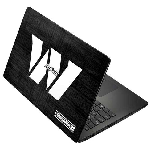 NFL Washington Commanders Black and White Asus X502CA 15.6 Skin