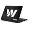 NFL Washington Commanders Black and White Samsung Chromebook Skin