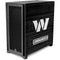 NFL Washington Commanders Black and White Corsair 4000D Tempered Glass Mid-Tower ATX Case Skin