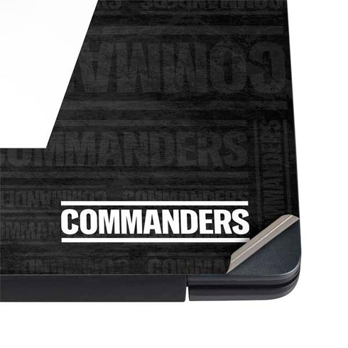 NFL Washington Commanders Black and White Dell Vostro Skin