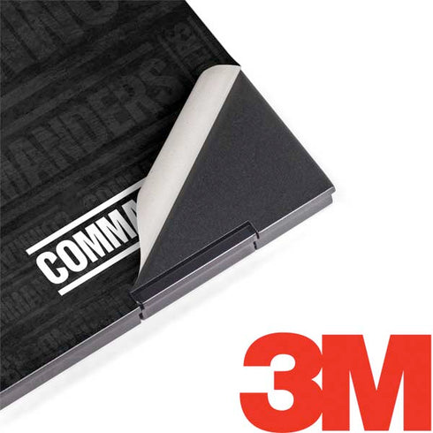 NFL Washington Commanders Black and White HP Envy Skin