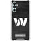NFL Washington Commanders Black and White Galaxy A13 5G Clear Case