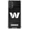 NFL Washington Commanders Black and White Galaxy A32 5G Clear Case